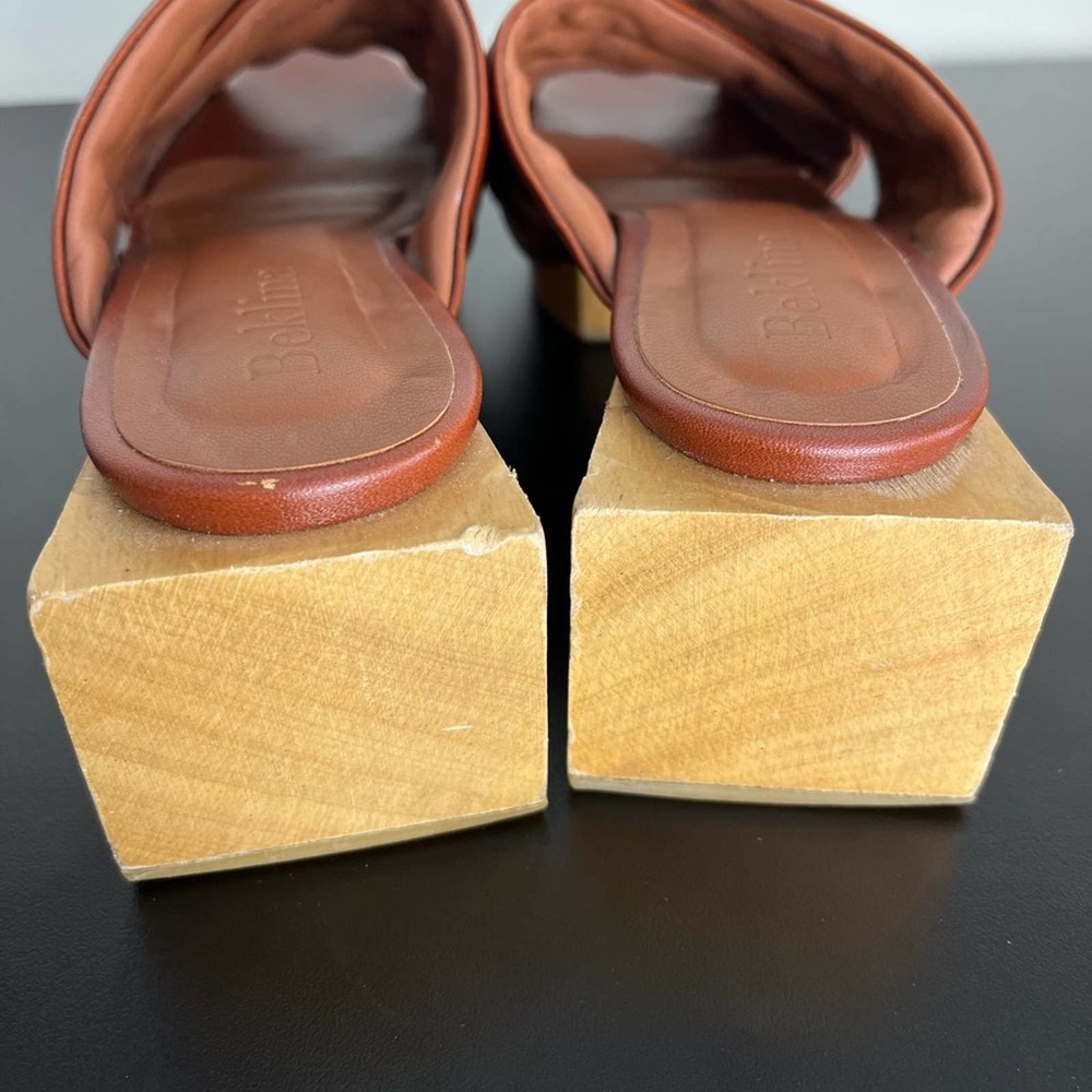 Beklina Matisse Criss-Cross Platform Slides (size 6.5) - Picture 7 of 9